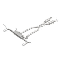 Load image into Gallery viewer, MagnaFlow Cat-Back SS 2.5in Dual Split Rear 4in Black Tip 11-16 Jeep Grand Cherokee 5.7L V8/3.6L V6 - 19216