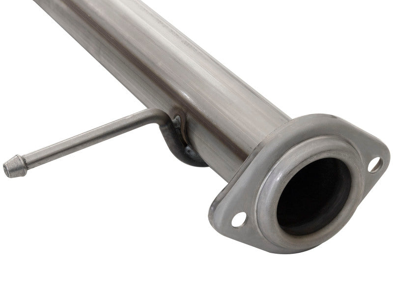 aFe Mach Force-XP Exhaust 3in CB SS 15-17 GM Colorado/Canyon 2.5L/3.6L Side Exit w/ Polished Tip - 49-44058-P