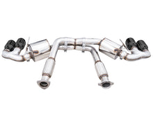 Load image into Gallery viewer, AWE Tuning 2020 Chevrolet Corvette (C8) Touring Edition Exhaust - Quad Diamond Black Tips - 3015-43159