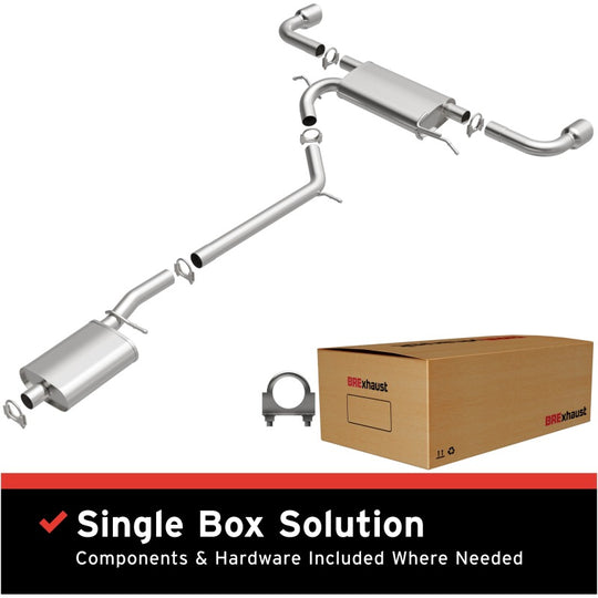 BRExhaust 10-15 Equinox Terrain Exhaust Kit - 106-0447