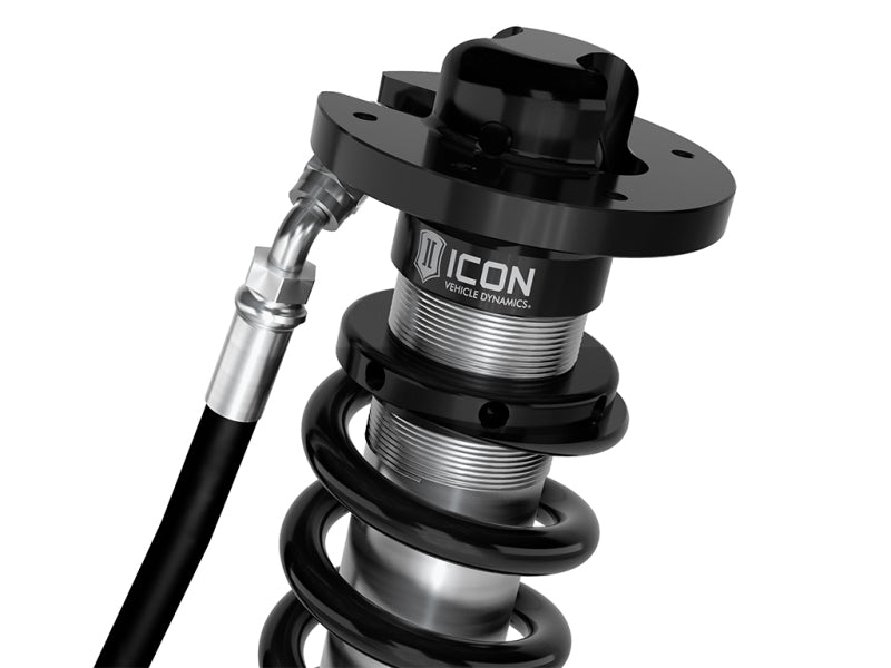 ICON 2021+ Ford F150 2WD 0-3in Lift Front V.S. 2.5 Series Coilovers Extended Travel RR w/ CDEV -Pair - 91819E