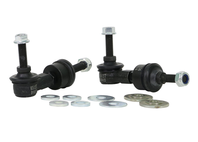 Whiteline 89-98 Nissan 240SX S13 & S14 Rear Swaybar link kit-adjustable ball end links - KLC109