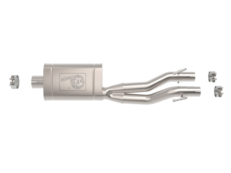 aFe Apollo GT Series 409 Stainless Steel Muffler Upgrade Pipe 09-19 Ram 1500 (Dual Exhaust) V8-5.7L - 49C42072
