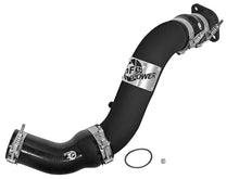 Load image into Gallery viewer, aFe Bladerunner 3in Intercooler Hot Side Tube for 16-17 Nissan Titan XD V8 5.0L (td) - 46-20288-B