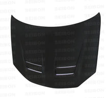Load image into Gallery viewer, Seibon 06-08 VW GTi Shaved DV Style Carbon Fiber Hood - HD0607VWGTIB-DV