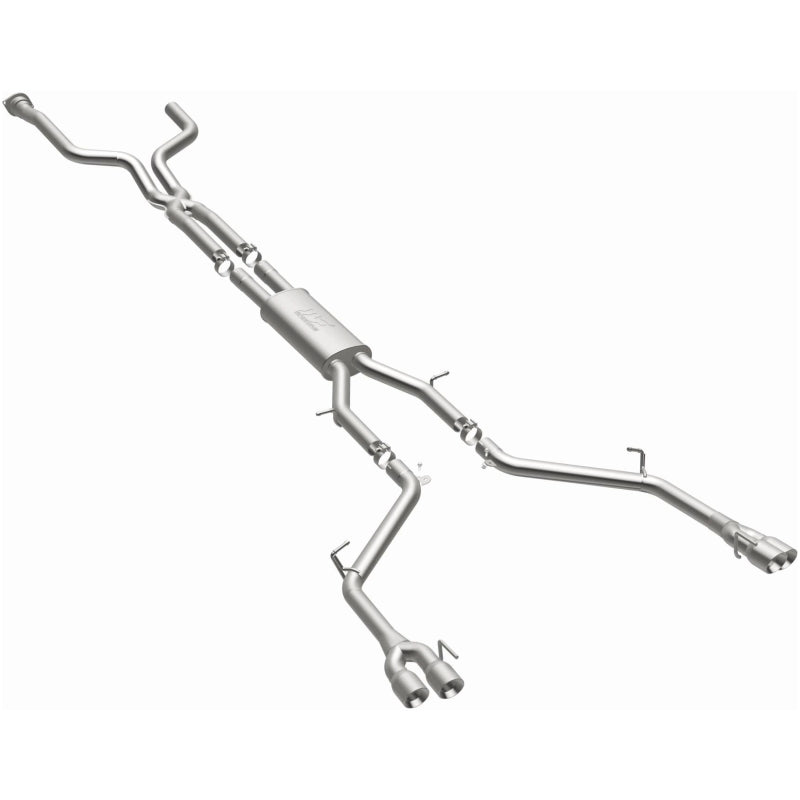 MagnaFlow CatBack 16-19 Cadillac CT6 V6 3.0L Street Series 2.5in Pipe Dia Polished Tips - 19301