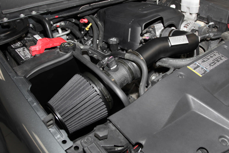 K&N 07-08 Chevy Silverado 1500 4.8L/5.3L V8 / 07-08 GMC Yukon 4.8L/5.3L V8 Black Perf Intake Kit - 71-3058