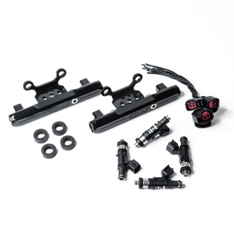 DeatschWerks 04-06 Subaru STI/LGT Side Feed to Top Feed Fuel Rail Conv Kit w/ 1000cc Injectors - 6-101-1000
