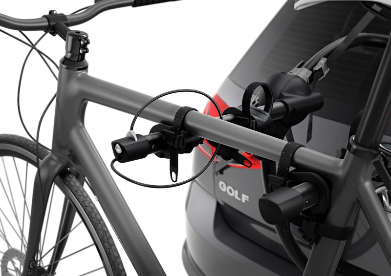Thule Gateway Pro 2 Hanging-Style Trunk Bike Rack w/Anti-Sway Cages (Up to 2 Bikes) - Black - 900600