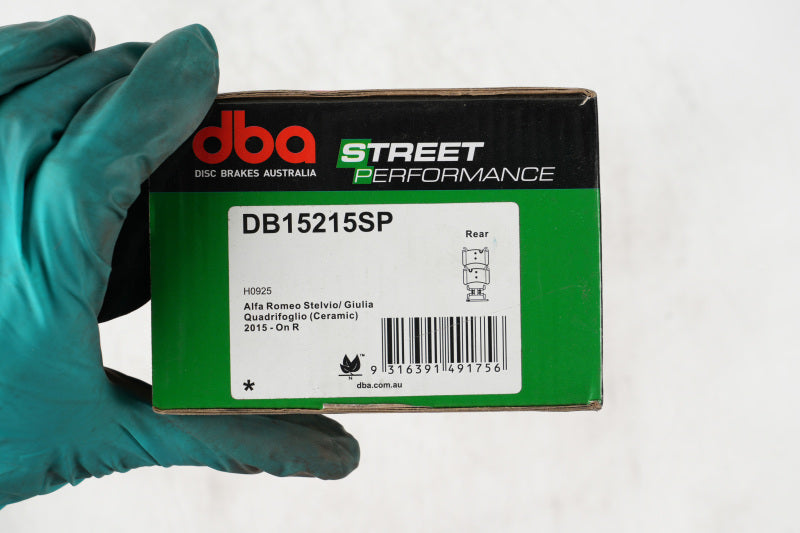 DBA 2016+ Alfa Romeo Giulia Quadrifoglio SP Performance Rear Brake Pads - DB15215SP