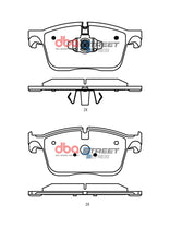 Load image into Gallery viewer, DBA 20-22 Jaguar F-Pace 350mm Front Rotor Front Street Series Brake Pads - DB15162SS