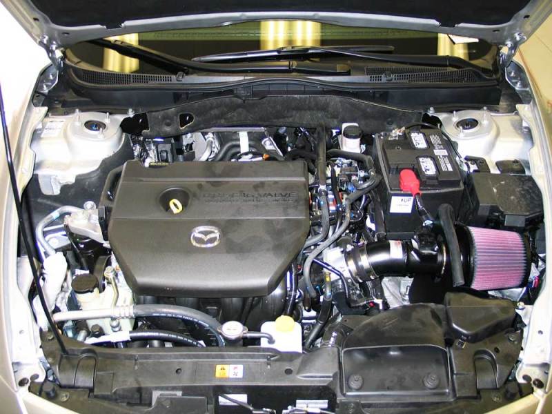 K&N 09 Mazda6 L4-2.5L Typhoon Cold Air Intake - 69-6028TTK