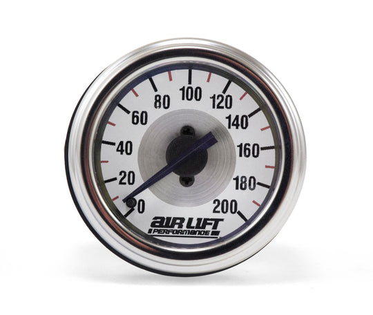 Air Lift Single Needle Gauge- 200 PSI - 26227