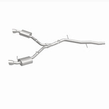 Load image into Gallery viewer, MagnaFlow 18-19 Audi A5 Dual Exit Polished Stainless CatBack Exhaust - 3in Main Piping Diameter - 19390