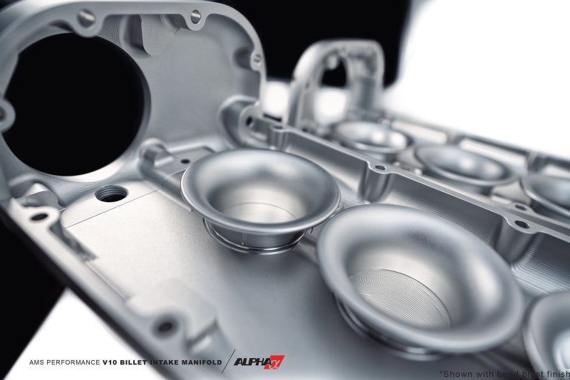 AMS Performance V10 Audi R8 / Lamborghini Huracan / Performante Billet Intake Manifold - CLR Anodize - ALP.37.08.0001-1