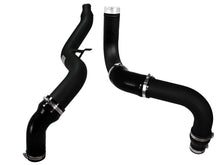 Load image into Gallery viewer, aFe Bladerunner 3in Black Intercooler Hot and Cold Side Tubes 14-15 Dodge Ram 1500 EcoDiesel V6 3.0L - 46-20174-B