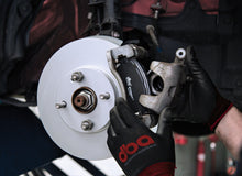 Load image into Gallery viewer, DBA 02-07 Subaru WRX STi 10 Stud Hole Rear Drilled &amp; Slotted Street Series Rotor
