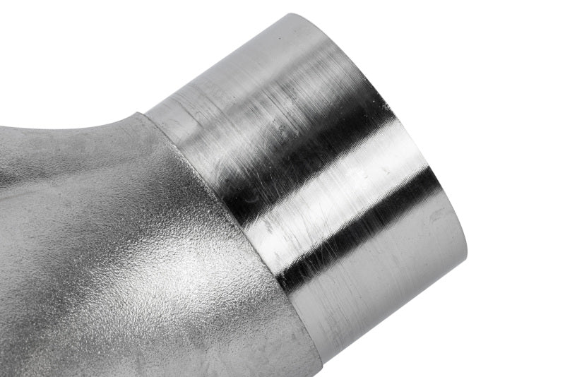 APR Cast T304 Stainless Steel Double Y-Splitter - 76mm to Quad 63.5mm (3in to Quad 2.5in) - EXH0146