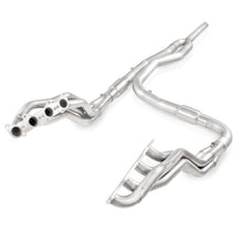 Load image into Gallery viewer, Stainless Works 2011-14 F-150 5.0L 1-3/4in Primaries 3in High-Flow Cats Y-Pipe - FT11HCATYST
