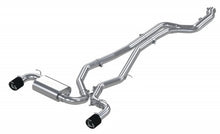 Load image into Gallery viewer, MBRP 2020+ Toyota Supra 3.0L 3in Catback Dual Rear Carbon Fiber Tips - T304 - S43003CF