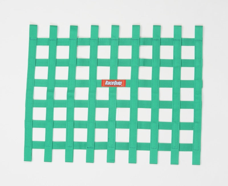 RaceQuip Green Ribbon Window Net - 721075