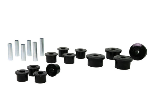 Whiteline 1986-1999 Jeep Cherokee Spring - Eye Front/Rear And Shackle Bushing - W73819