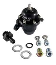 Load image into Gallery viewer, AEM 98-99 Acura CL / 00-05 S2000 / 98-02 Accord / 96-00 Civic Black Adjustable Fuel Pressure Regulat - 25-301BK