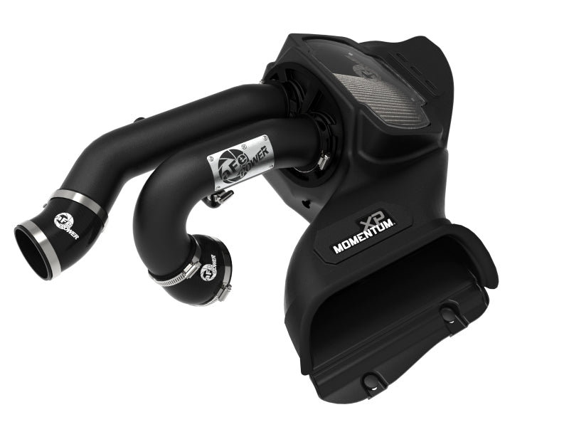 aFe 21-22 Ford F-150 Raptor V6-3.5L(tt) Momentum XP Cold Air Intake System Blk w/ Pro Dry S Filter - 50-30072D