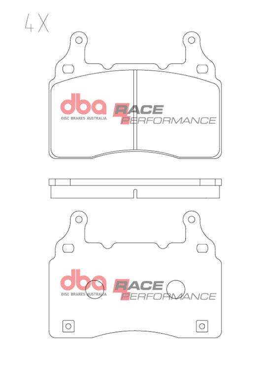 DBA 10-24 Chevrolet Camaro SS RP Performance Front Brake Pads - DB2358ARP