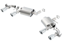 Load image into Gallery viewer, Borla 16 Chevy Camaro SS 6.2L w/ Dual NPP Atak Quad RD RL Tips Dual Exit Rear Section Exhaust - 11925