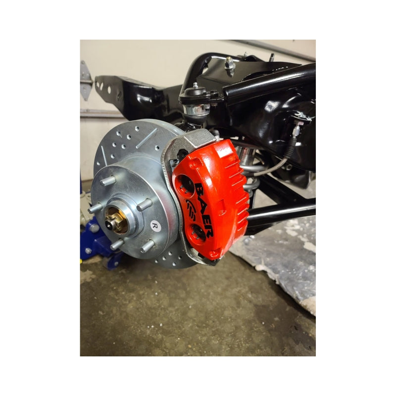 Baer Brakes 78-88 GM Malibu/El Camino/Monte Carlo/Regal 11in Classic Series Front Brake Kit - Red - 4301562R