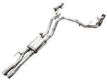 Load image into Gallery viewer, AWE Tuning Gen 3 Raptor R SwitchPath Exhaust - Chrome Silver Tips - 3025-32852