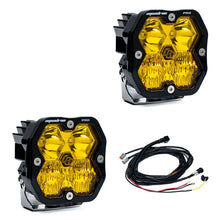 Load image into Gallery viewer, Baja Designs Squadron-R 2.0 Sport LED Driving/Combo (Pair) - Baja Amber - 5878132