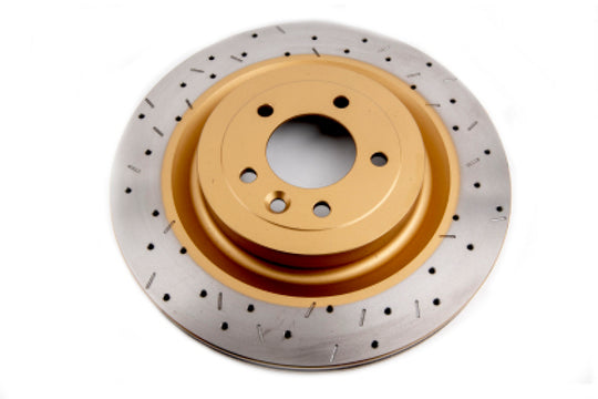 DBA 05-10 Ford Mustang Base Model Front 4000 Series Drilled & Slotted Rotor - DBA42115XS