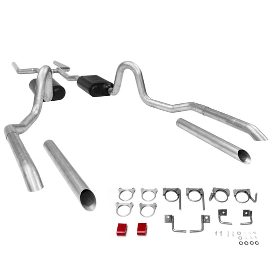 Flowmaster 64-72 GM A-BODY 2.5 in. American Thunder Crossmember-Back Exhaust System - 17119