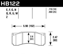 Load image into Gallery viewer, HAWK Performance DTC-70 Motorsports Brake Pads (18mm) - Fits Front YSCPF6B &amp; YSCPF8A Calipers