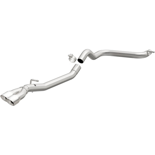 MagnaFlow Sys C/B 15-16 Volkswagen Golf TDI 2.5in Polished SS Dual Tip Driver Side Rear Exit - 19164