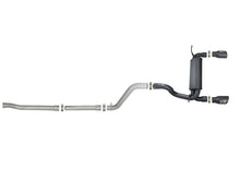 Load image into Gallery viewer, aFe Rebel Series 2.5in 409 SS Cat-Back Exhaust w/ Black Tips 18-19 Jeep Wrangler (JL) V6 3.6L - 49-48076-B