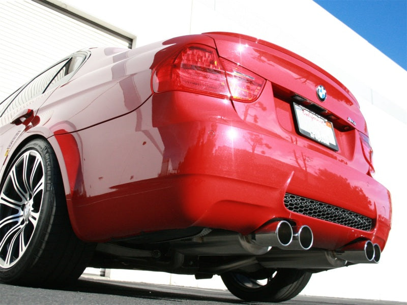 aFe MACHForce XP Exhaust Cat-Back SS-304 08-13 BMW M3 (E90) V8-4.0L - 49-36311-P