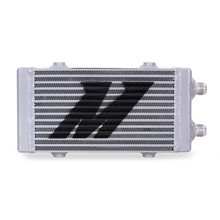 Load image into Gallery viewer, Mishimoto Universal Small Bar and Plate Dual Pass Silver Oil Cooler - MMOC-DP-SSL