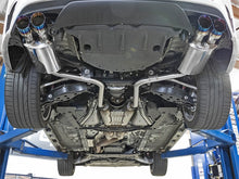 Load image into Gallery viewer, aFe Takeda 16-17 Lexus RC 200T 2.0L (t) 2in. SS Axle-Back Exhaust System w/Polished Blue Tips - 49-36037-L