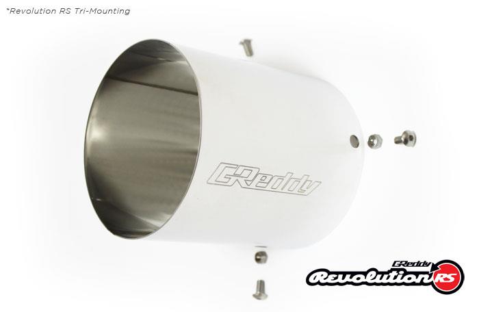 GReddy Universal 2.5in 3-Bolt Tip Revolution RS Muffler - 11001126
