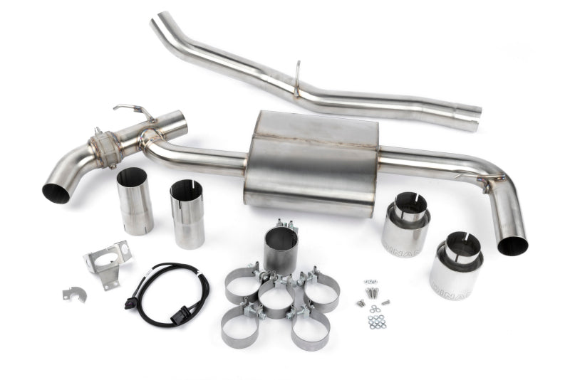 Dinan 16-23 BMW X1/X2 xDrive28i (F48/F39) Valved Axleback Exhaust System - Polished Tips - D660-0089