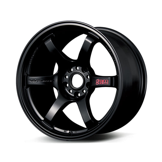 Gram Lights 57DR 18x9.5 +38 5x114.3 Semi Gloss Black Wheel - WGIX38EH