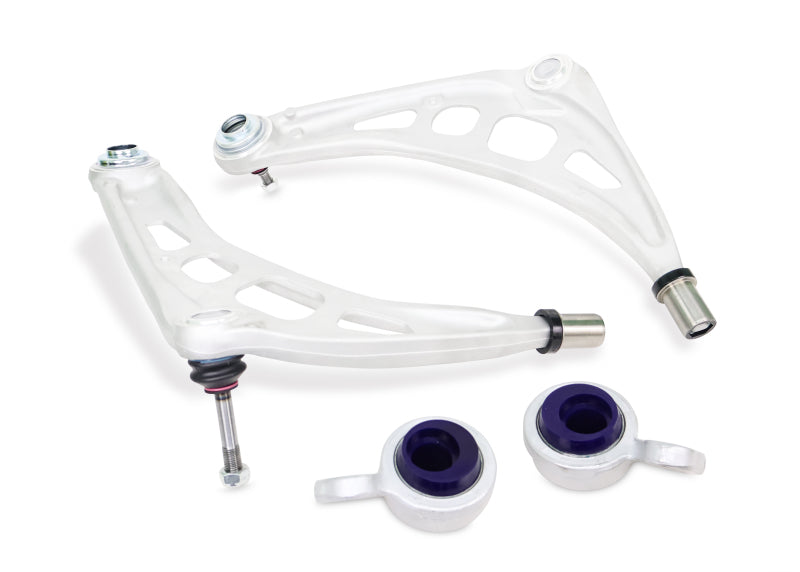 SuperPro 2000 BMW 323Ci Base Front Alloy Lower Control Arm Set (+Caster) - ALOY0046XK