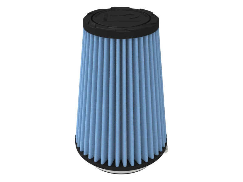aFe POWER Universal Clamp-On Air Filter w/ D2 Dura-Dry Media 3-5/16in F x 5in B x 3-1/2in T x 7in H - 21-33507V
