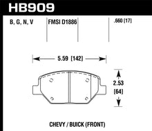 Load image into Gallery viewer, Hawk 16-18 Chevrolet Camaro LTS Street Front Brake Pads - HB909Y.660