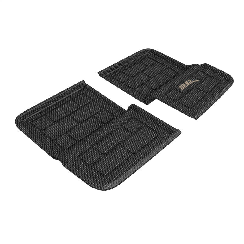 3D MAXpider 2025+ Polestar 3 Kagu Front Trunk Cargo Liner - Black Two Piece - M1PS0021309