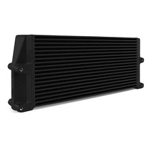 Load image into Gallery viewer, Mishimoto Heavy-Duty Oil Cooler - 17in. Same-Side Outlets - Black - MMOC-SSO-17BK