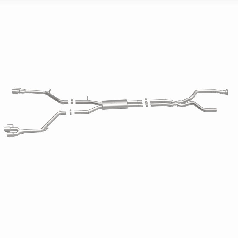 MagnaFlow CatBack 16-19 Cadillac CT6 V6 3.0L Street Series 2.5in Pipe Dia Polished Tips - 19301